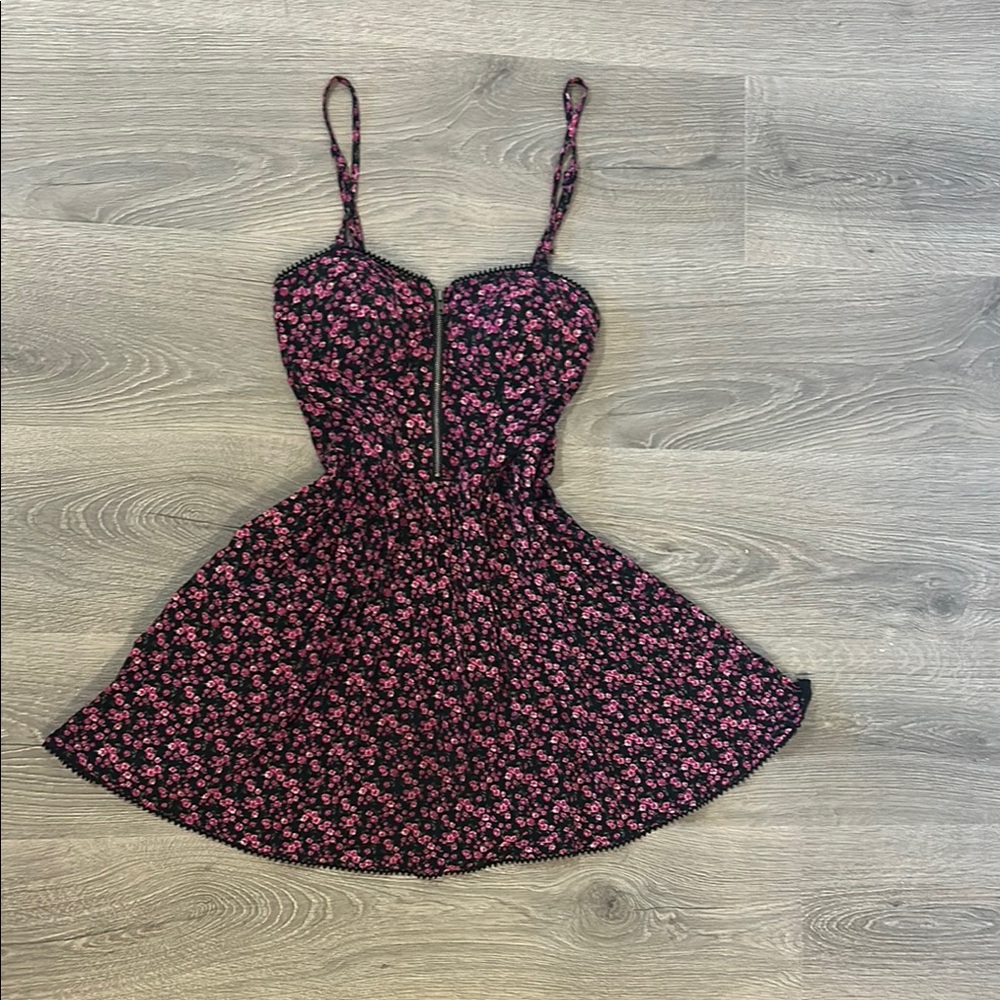 Material Girl Pink Floral Dress